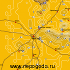 Карты осадков в Московской области